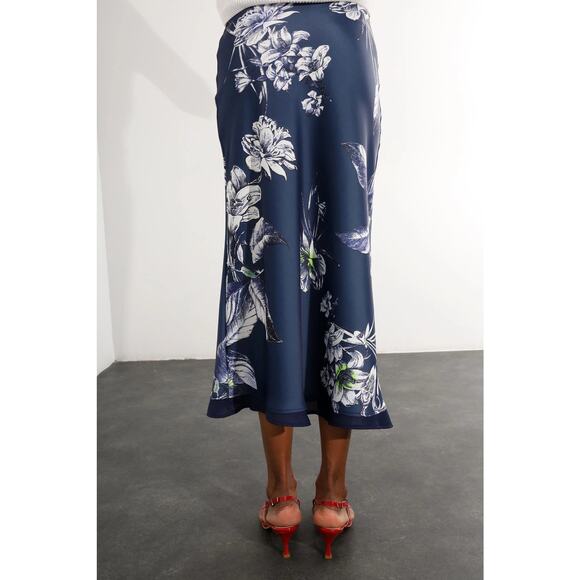 ZARA Printed Midi Skirt NWT - Picture 10 of 13